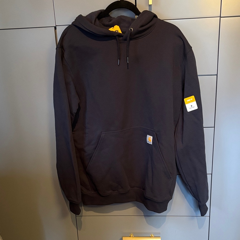 Carhartt men’s loose fit midweight navy hood